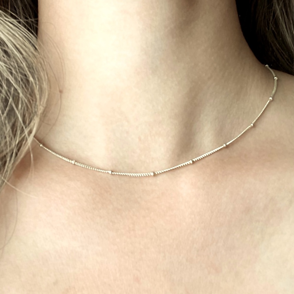 NEW Dainty 14k Gold Plated Necklace